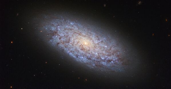 المجرة NGC 5949 في كوكبة التنين، التي تنتهك قوانين توزيع المادة المظلمة - سبوتنيك عربي