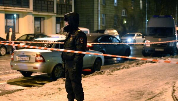 الانفجار في سان بطرسبورغ، روسيا - الشرطة الروسية - الإسعاف - المطافئ - سبوتنيك عربي