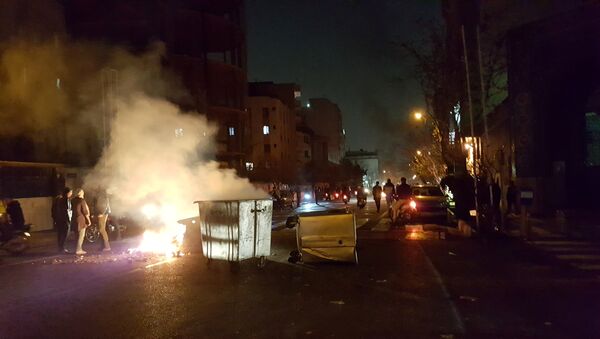 اجتجاجات في إيران - سبوتنيك عربي