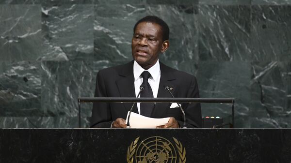 رئيس غينيا الاستوائية تيودورو أوبيانغ - سبوتنيك عربي