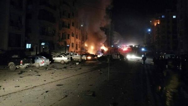 انفجار في مدينة إدلب - سبوتنيك عربي