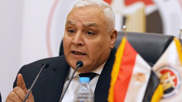  لاشين إبراهيم رئيس الهيئة الوطنية للانتخابات المصرية - سبوتنيك عربي