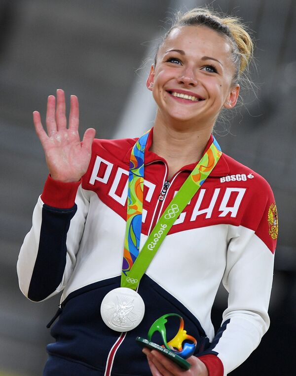 Российская гимнастка Мария Пасека - سبوتنيك عربي