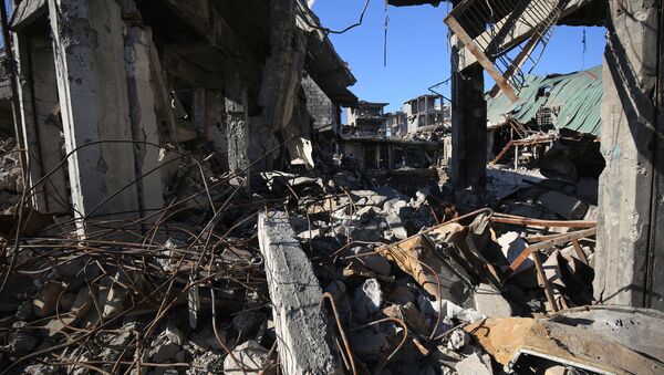 حجم الدمار الذي لحق المحال التجارية في الموصل - سبوتنيك عربي