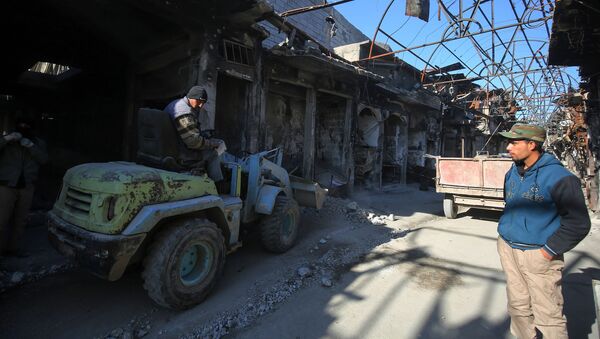 حجم الدمار الذي لحق المحال التجارية في الموصل - سبوتنيك عربي