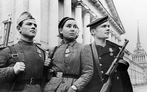 حماة لينينغراد خلال الحصار، خلال فترة الحرب الوطنية العظمة (1941-1945) - سبوتنيك عربي