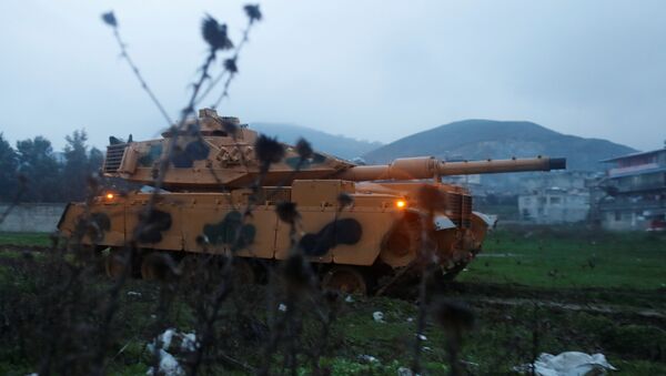 القوات التركية تصل إلى الحدود التركية السورية - سبوتنيك عربي