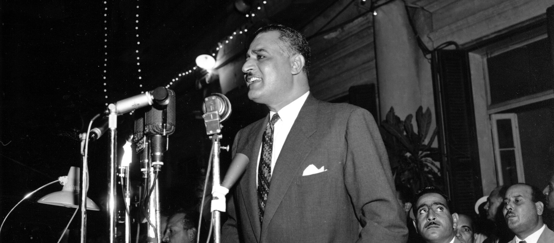 الرئيس المصري جمال عبد الناصر في عام 1957 - سبوتنيك عربي, 1920, 11.04.2021