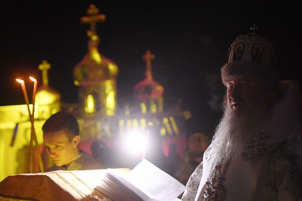 الاحتفال بعيد الغطاس في مختلف أنحاء روسيا - تتارستان - سبوتنيك عربي