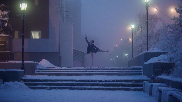 راقصة الباليه في أبرد منطقة روسية ياقوتيا - سبوتنيك عربي