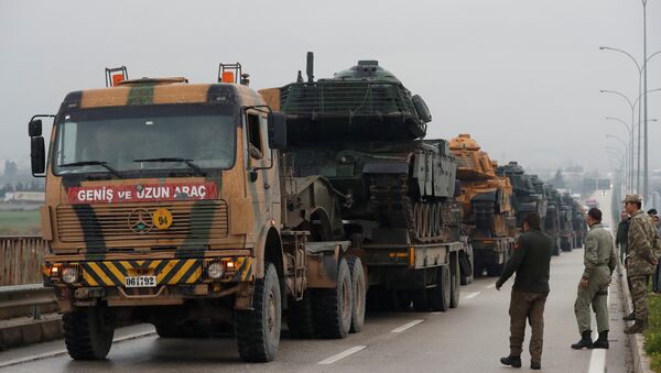 الجيش التركي على الحدود السورية - سبوتنيك عربي