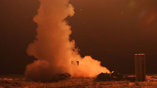تجربة إطلاق صاروخ مضاد للطائرات في مقاطعة أستراخان - سبوتنيك عربي
