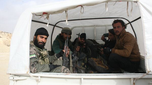 قوات الجيش السوري الحر المشاركة في العملية العسكرية في عفرين، سوريا - سبوتنيك عربي