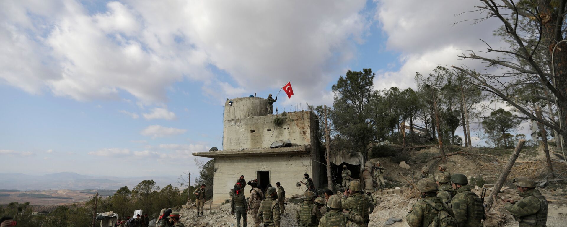 قوات الجيش التركي في عفرين السورية، 28 يناير/ كانون الثاني 2018  - سبوتنيك عربي, 1920, 19.04.2022