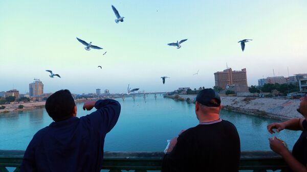 الحياة اليومية في العراق - جسر الأحرار في بغداد - سبوتنيك عربي