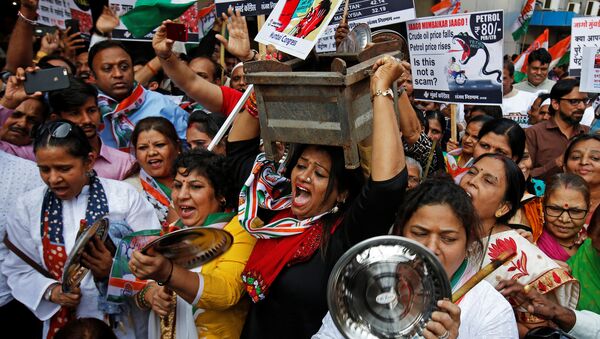 مظاهرات للمعارضة في الهند - سبوتنيك عربي