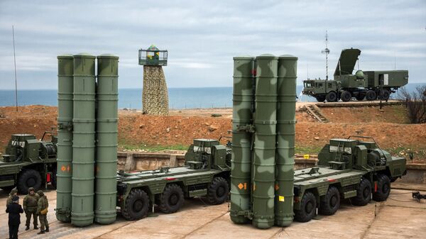  منظومة الدفاع الجوية إس-400 (تريومف) تصل سيفاستوبل، القرم، روسيا - سبوتنيك عربي