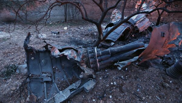 طائرة حربية سو-25 مسقطة في سوريا - سبوتنيك عربي