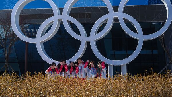 التحضيرات لإقامة الألعاب الأولمبية الشتوية لعام 2018 في بيونغ تشانغ، كوريا الجنوبية  - سبوتنيك عربي
