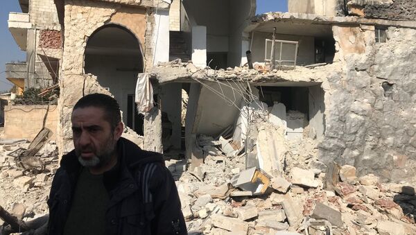 بلدة جنديرس في عفرين شمال سوريا - عملية غصن الزيتون التركية - سبوتنيك عربي