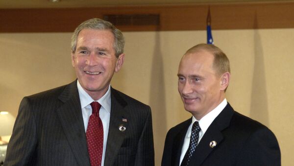 بوتين وجورج بوش - سبوتنيك عربي