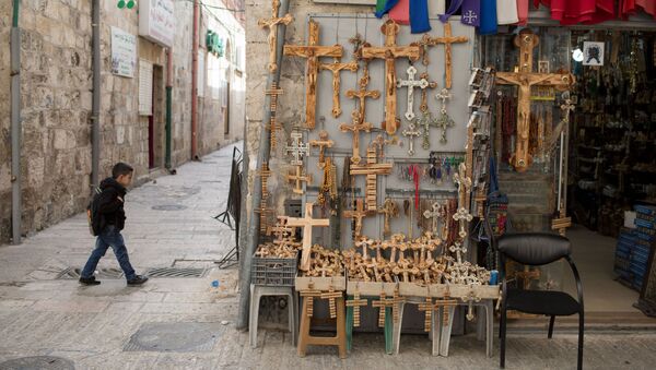 مدينة القدس - حي عربي - سبوتنيك عربي