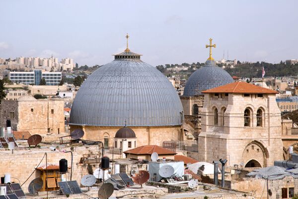 مدينة القدس - كنيسة القيامة مدينة القدس - كنيسة القيامة - سبوتنيك عربي