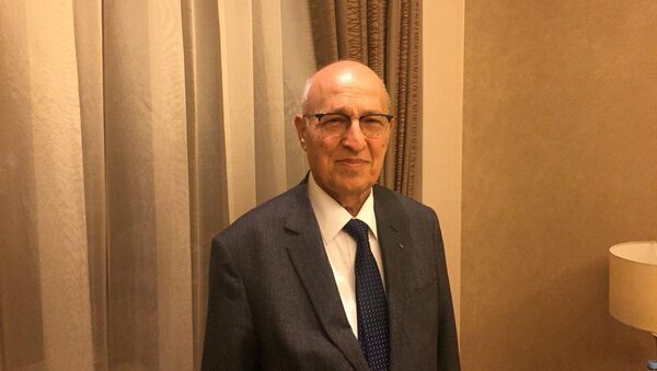 مستشار الرئيس الفلسطيني للشؤون الدولية، نبيل شعث - سبوتنيك عربي