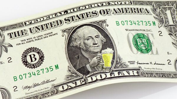 صورة الرئيس الأمريكي جورج واشنطن على الدولار الأمريكي - سبوتنيك عربي