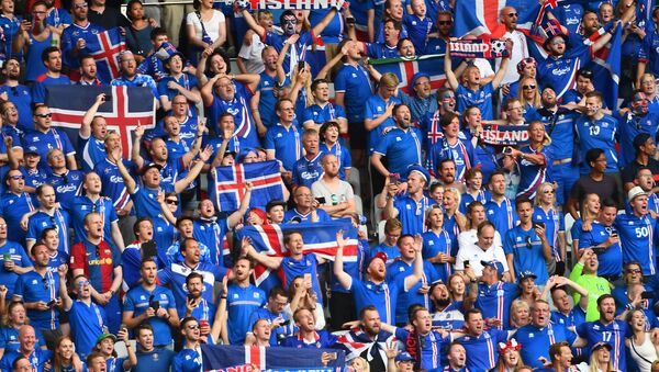 مشجعوا منتخب آيسلندا - سبوتنيك عربي