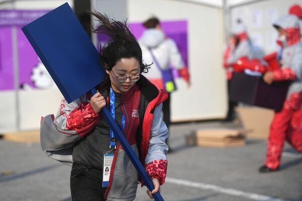 ما وراء كواليس الألعاب الأولمبية الشتوية 2018 في بيونغ تشانغ، كوريا الجنوبية - سبوتنيك عربي
