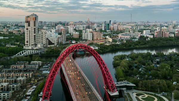 جسر جيفوبيسني (فني) في موسكو - سبوتنيك عربي