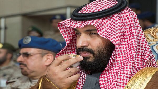 محمد بن سلمان أثناء تخريج دفعة جديدة من القوات الجوية - سبوتنيك عربي