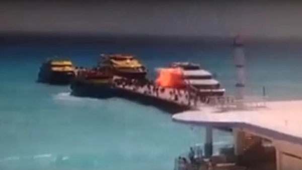 انفجار قارب في المكسيك - سبوتنيك عربي