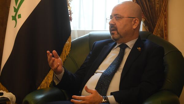 سفير جمهوية العراق حاليا في روسيا الاتحادية حيدر منصور هادي العذاري - سبوتنيك عربي