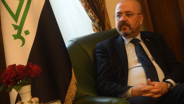 سفير جمهوية العراق حاليا في روسيا الاتحادية حيدر منصور هادي العذاري - سبوتنيك عربي