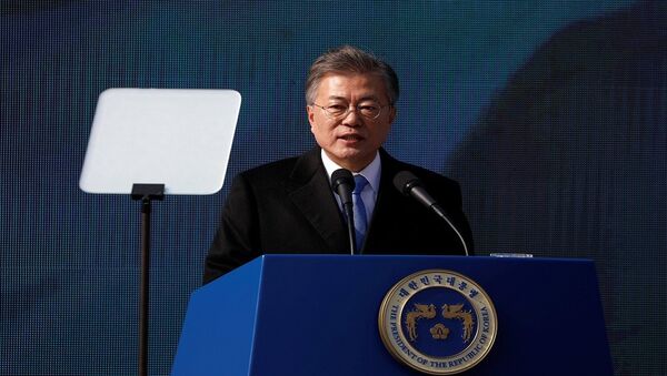 رئيس كوريا الجنوبية مون جاي إن - سبوتنيك عربي