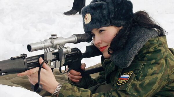 قناصة روسية في الجيش الروسي - سبوتنيك عربي