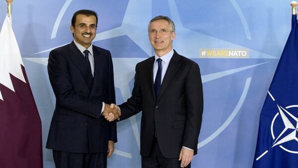 اجتماع بين الأمين العام لحلف الناتو وأمير قطر في بروكسل - سبوتنيك عربي