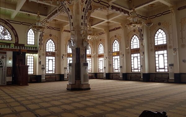 مسجد الميناء الكبير في مدينة الغردقة بمحافظة البحر الأحمر - سبوتنيك عربي