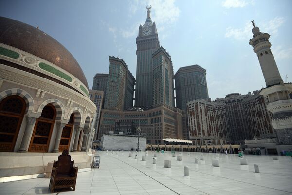 مجمع أبراج البيت في مكة المكرمة مقابل المسجد الحرام - سبوتنيك عربي