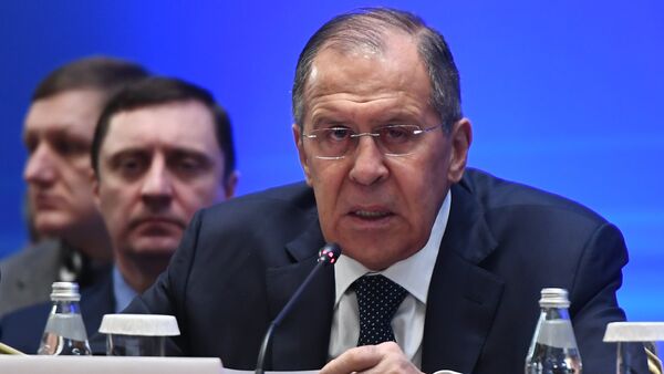 وزير الخارجية الروسي سيرغي لافروف - سبوتنيك عربي