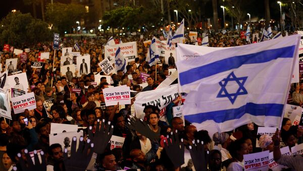 مظاهرات في تل أبيب - سبوتنيك عربي