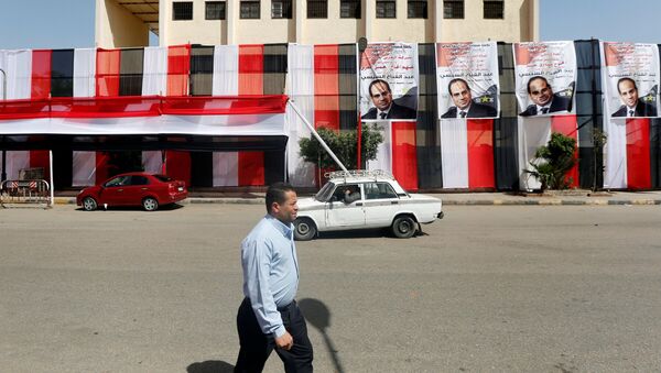 بدء الانتخابات الرئاسية المصرية، القاهرة، مصر 26 مارس/ آذار 2018 - سبوتنيك عربي
