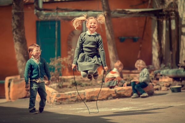 مسابقة أفضل صور روسيا 2017 - صورة القفز مع الحبل للمصورة مارينا سمولينا - سبوتنيك عربي