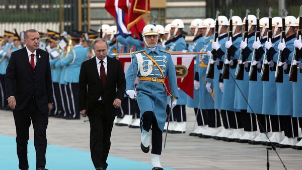 Rusya Devlet Başkanı Vladimir Putin- Türkiye Cumhurbaşkanı Recep Tayyip Erdoğan - سبوتنيك عربي