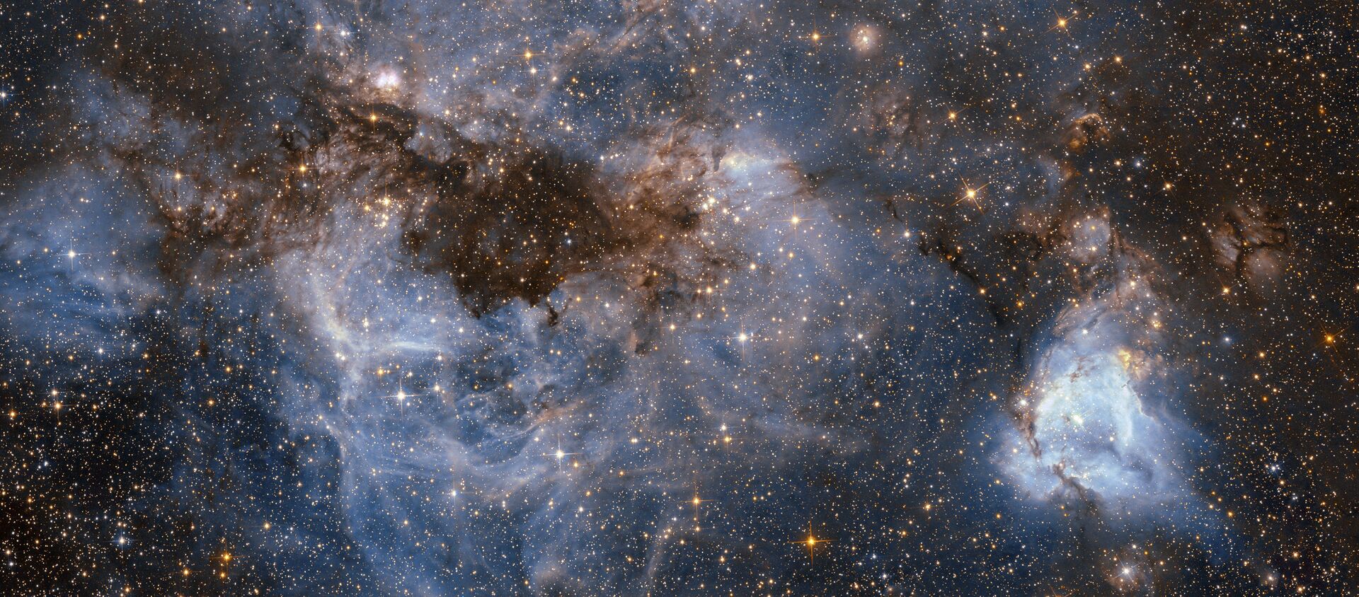 دوامة من الغاز المتوهج والغبار المظلم في إحدى مجرات درب التبانة - سبوتنيك عربي, 1920, 01.05.2021