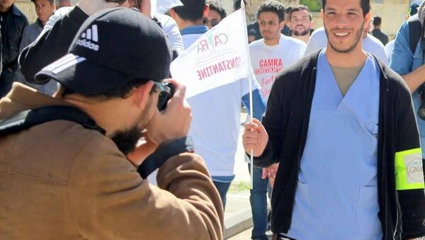 حمزة أبو طالب مسؤول إضراب أطباء الجزائر - سبوتنيك عربي