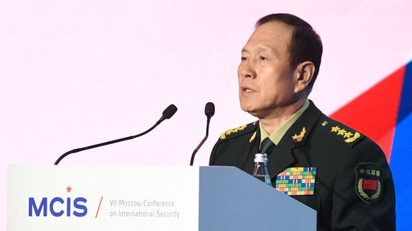 وزير دفاع جمهورية الصين الشعبية وي فنغ خه - سبوتنيك عربي