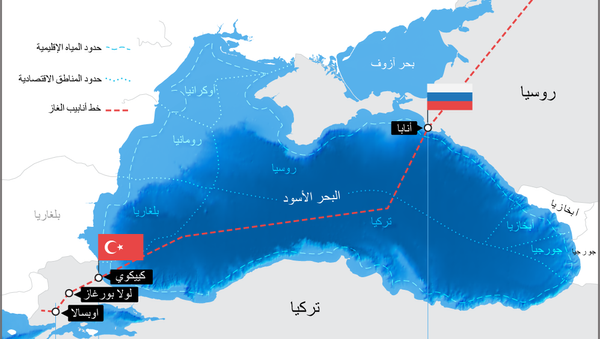 خط أنابيب الغاز التيار التركي - سبوتنيك عربي